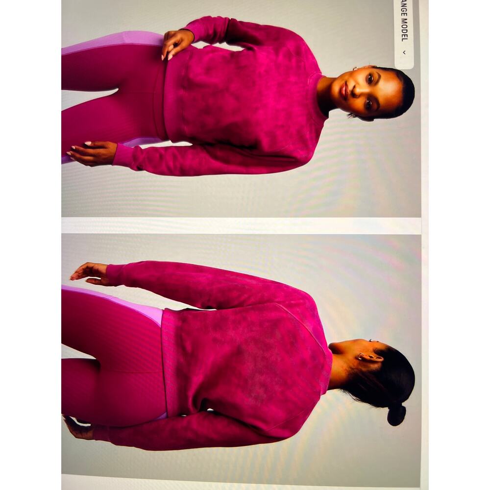 Fabletics Cozy Fleece Raglan Sweatshirt – Size Small - Picture 2 of 6